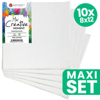 artmie mini set de pictura pe panza pentru hobby 10 bucati ro wqxkcan10p812