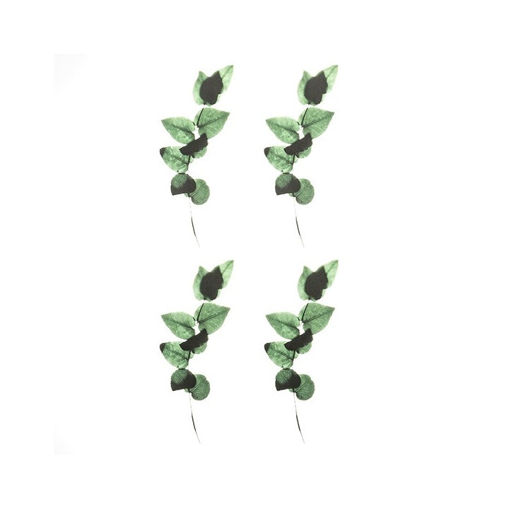 autocolante decorative din pvc frunze 33 buc