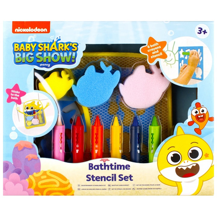 baby sharks set creioane colorate pentru baie ro rms86 0024