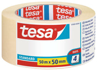 Bandă de mascare din hârtie tesa standard 50 m