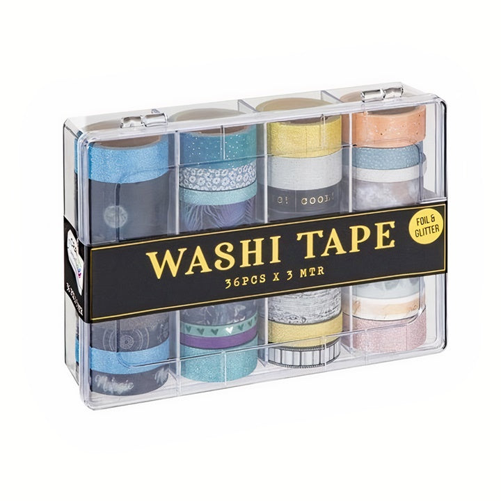 benzile washi set 36 x 3 m tonuri inchise ro rmscr0470 21ablue