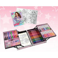 besties trusa metalica pentru colorat set artistic complet cu panza