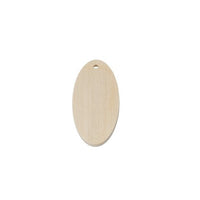 blank de lemn pentru confectionarea bijuteriilor oval 6 cm ro mxh857