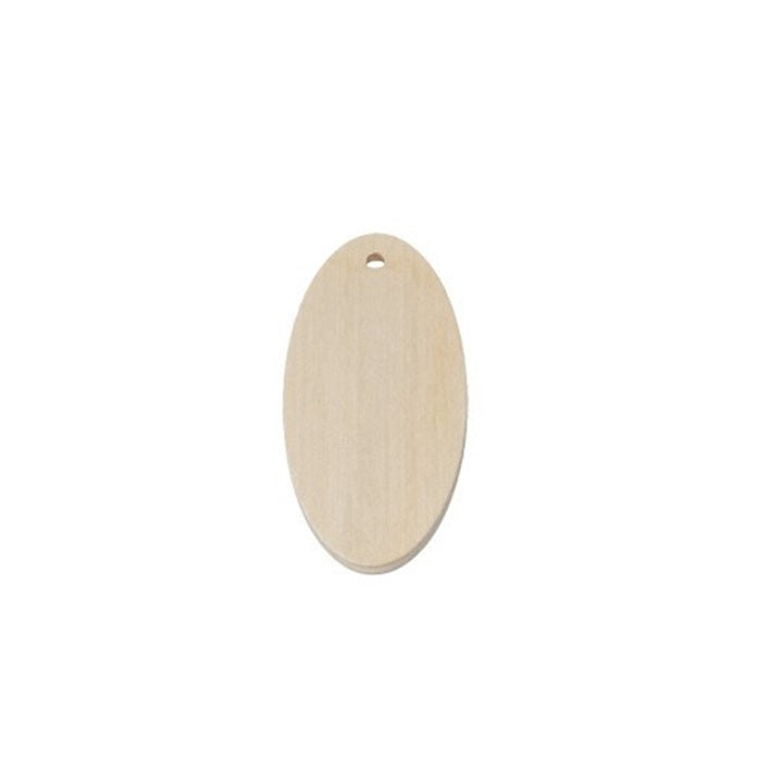 blank de lemn pentru confectionarea bijuteriilor oval 6 cm ro mxh857