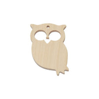 blank din lemn pentru confectionarea bijuteriilor bufnita 6 cm ro mxh4191