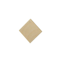 blank din lemn pentru confectionarea bijuteriilor patrat 3 cm ro mxh381