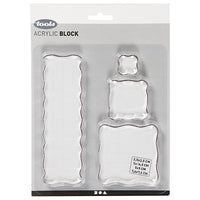 bloc acrilic pentru stampile ro cch21586