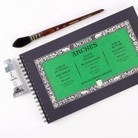 Bloc acuarelă ARCHES Cold Pressed 300 g/m² 15 x 25 cm - 15 file, spirală