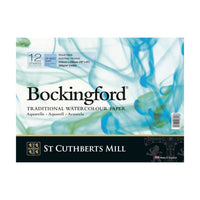 Bloc acuarelă CANSON St Cuthberts Bockingford 300 g/m² 12 file spirfală 18 – 41 cm
