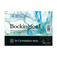 Bloc acuarelă CANSON St Cuthberts Bockingford 300 g/m² 12 file spirfală 18 – 41 cm