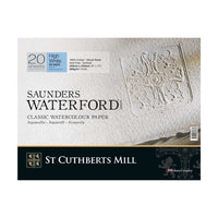 Bloc acuarelă CANSON St Cuthberts Saunders granulație fină 300 g/m² 31 x 41 cm - 20 file