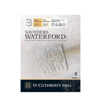 Bloc acuarelă CANSON St Cuthberts Saunders Rough 300 g/m² alb 12 file – 23 × 31 cm