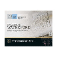 Bloc acuarelă CANSON St Cuthberts Saunders Waterford CP alb 300 g/m² 20 file – 26 – 51 cm