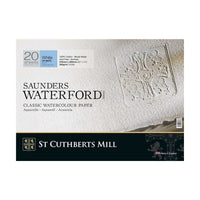 Bloc acuarelă CANSON St Cuthberts Saunders Waterford CP alb 300 g/m² 20 file – 26 – 51 cm