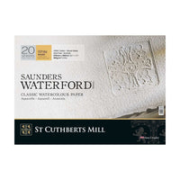Bloc acuarelă CANSON St Cuthberts Saunders Waterford Rough 300 g/m² 26 – 51 cm - 20 file
