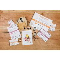 Bloc acuarelă CLAIREFONTAINE Fontaine HP extra alb 300 g/m² 12 x 18 cm - 12 file