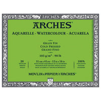 bloc arches aquarelle watercolour cold pressed ro cns1795cp