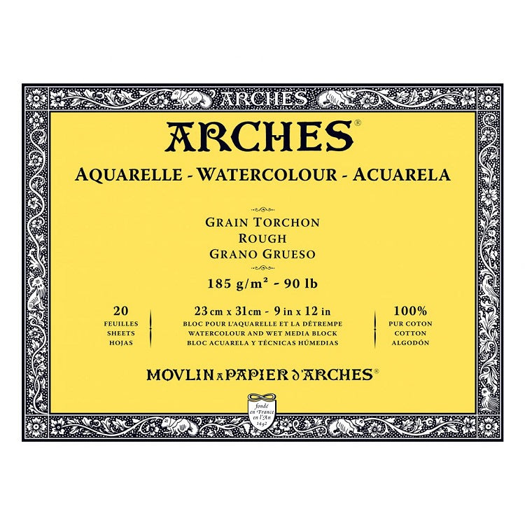 bloc arches aquarelle watercolour rough ro cns1795r