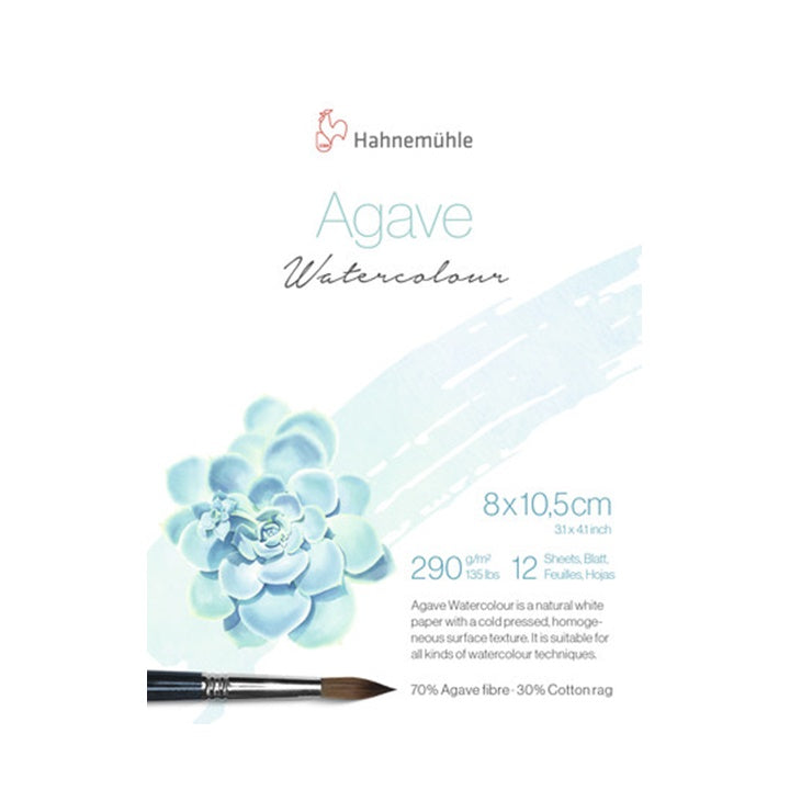 bloc de acuarela hahnem hle agave ro hhn106254