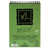 Bloc de desen Canson XL Dessin A5 160 g 30 file legătură cu spirala