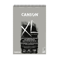 Bloc de desen CANSON XL Touch gri 160 g/m² A4 – A3 - 40 file