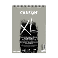 Bloc de desen CANSON XL Touch gri 160 g/m² A4 – A3 - 40 file