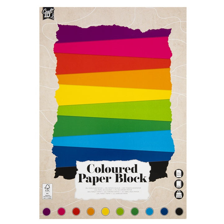 bloc de hartie color 24 x 34 cm 20 de coli ro rmscr0039 ge