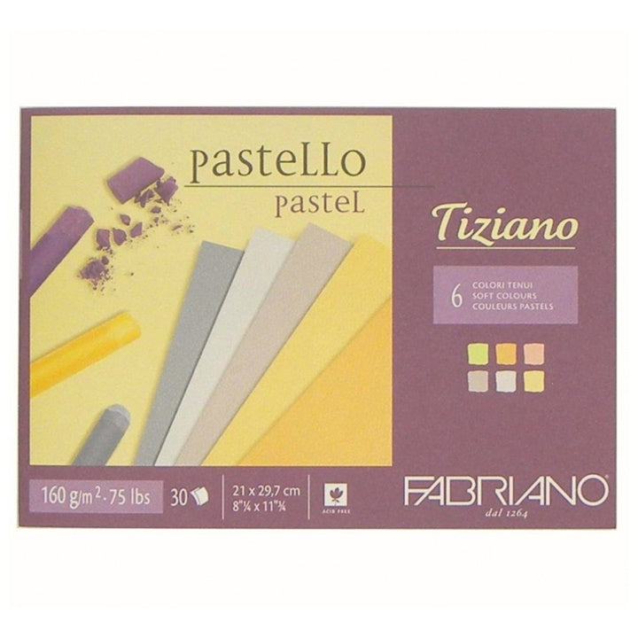 bloc de hartie colorata pentru pastel fabriano tiziano soft ro fbk4602