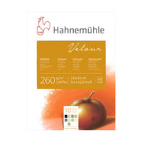 bloc de hartie colorata pentru pastel hahnem hle velour ro hhn1062860