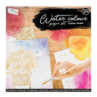 bloc de hartie craft sensations pentru culori acuarela 12 foi ro rmscr0974ge