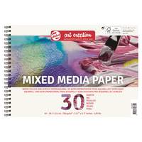 bloc de hartie pentru tehnici combinate mixed media 30 coli ro rtl9312002m