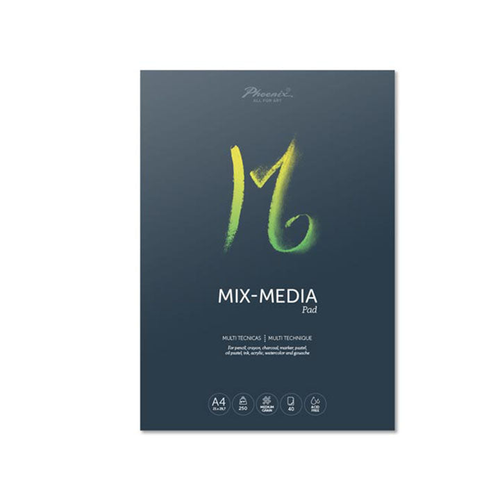 bloc de hartie pentru tehnici diferite mix media pad ro pnx029703040