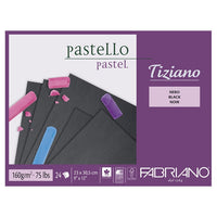 bloc de hartii negre pentru pastel fabriano tiziano ro fbk467