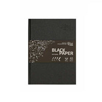 bloc de schițe rosa studio cu pagini negre diverse dimensiuni