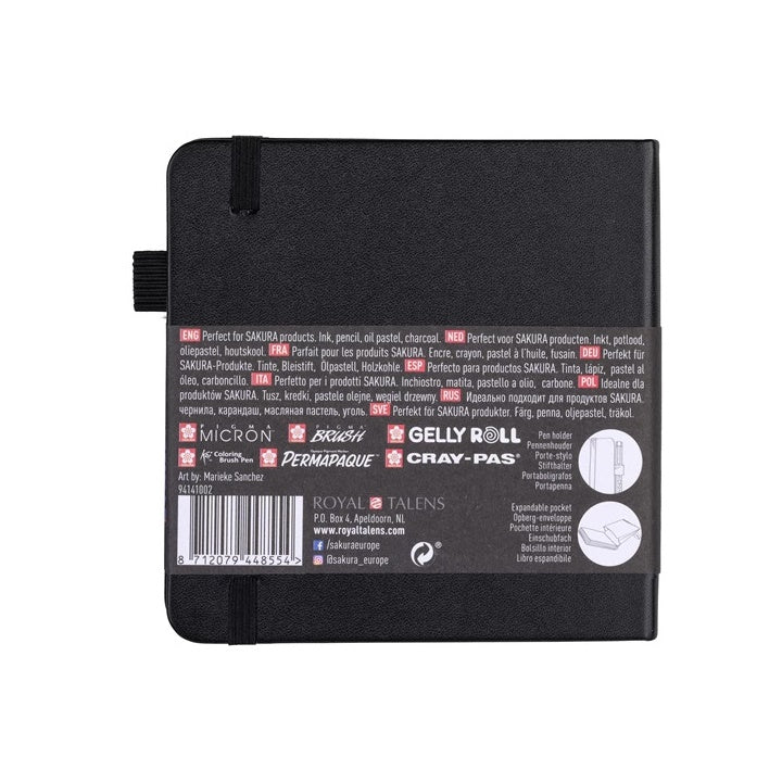 bloc de schite cu hartii negre sakura ro skr9414100