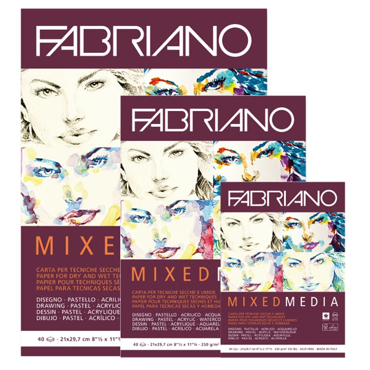 bloc de schite fabriano mixed media ro fbk19100