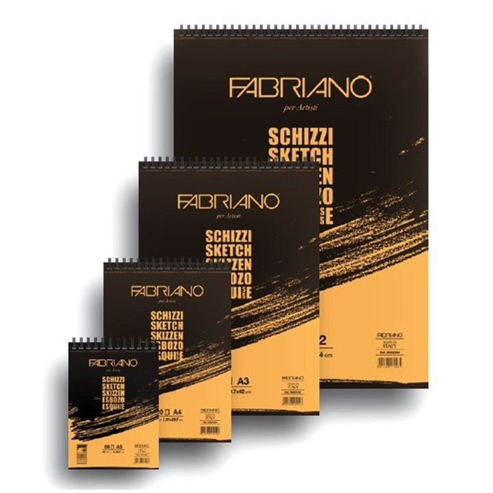 bloc de schite fabriano sketch in spirala ro fbk566
