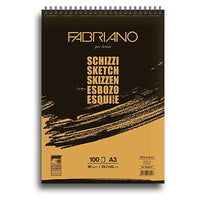 bloc de schite fabriano sketch in spirala ro fbk566