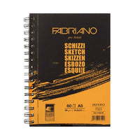 bloc de schite fabriano sketch in spirala ro fbksket5