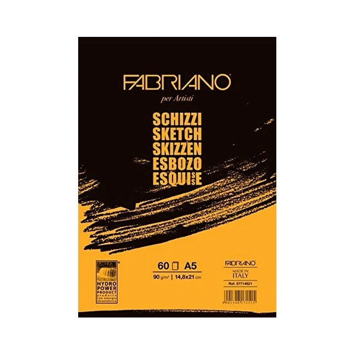 bloc de schite fabriano sketch lipit ro fbk577