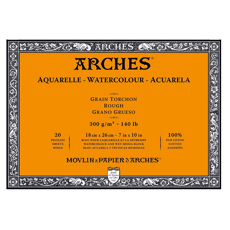 bloc desen arches aquarelle watercolour rough ro cns1795ro