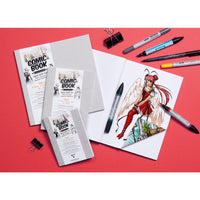 Bloc desen benzi desenate Clairefontaine 220 g 32file lipit