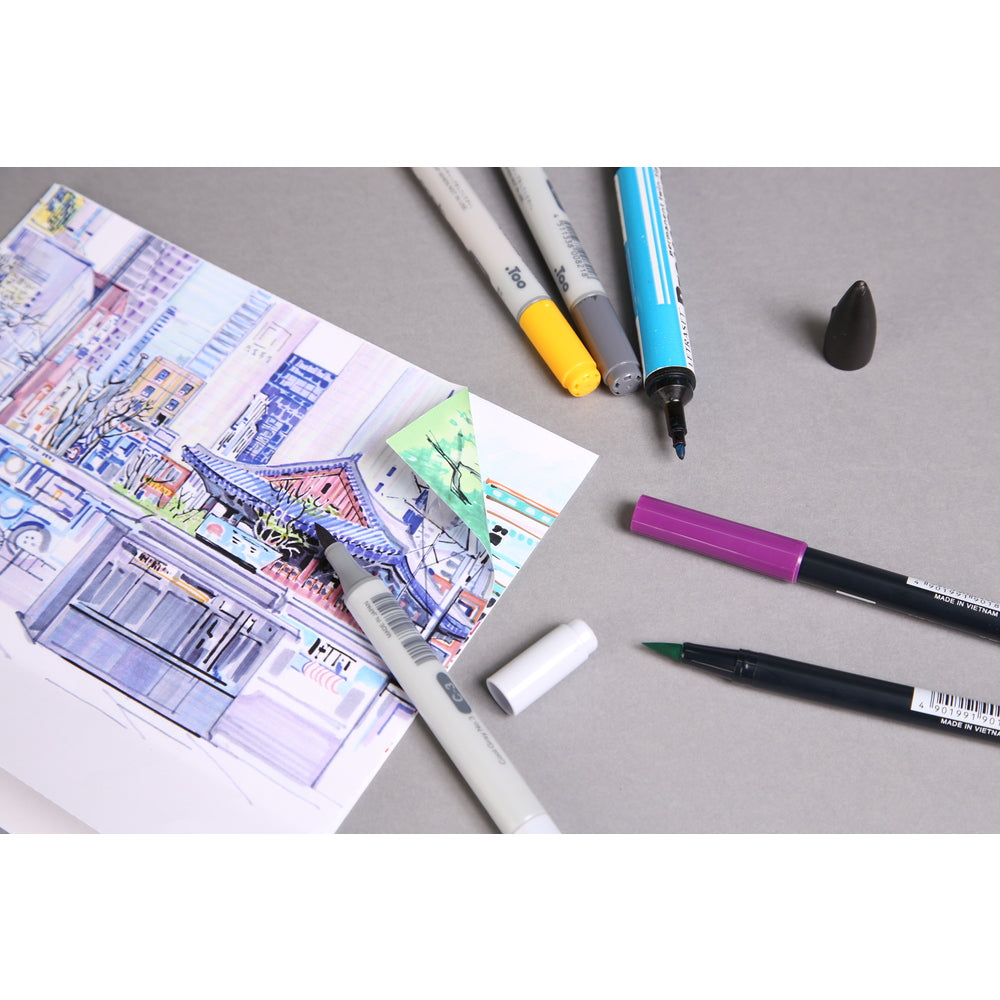 Bloc desen benzi desenate Clairefontaine 220 g 32file lipit