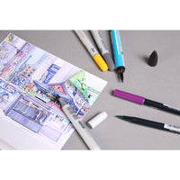Bloc desen benzi desenate Clairefontaine 220 g 32file lipit