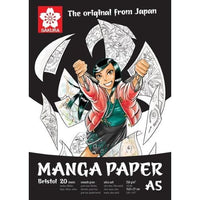 Bloc desen manga SAKURA 250 g/m² A5 – A3 - 20 file