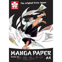 Bloc desen manga SAKURA 250 g/m² A5 – A3 - 20 file