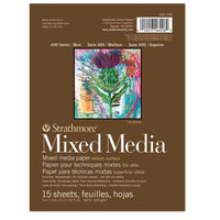 Bloc desen mixed media Strathmore 400 300 g/m² 15 x 20 cm - 15 file