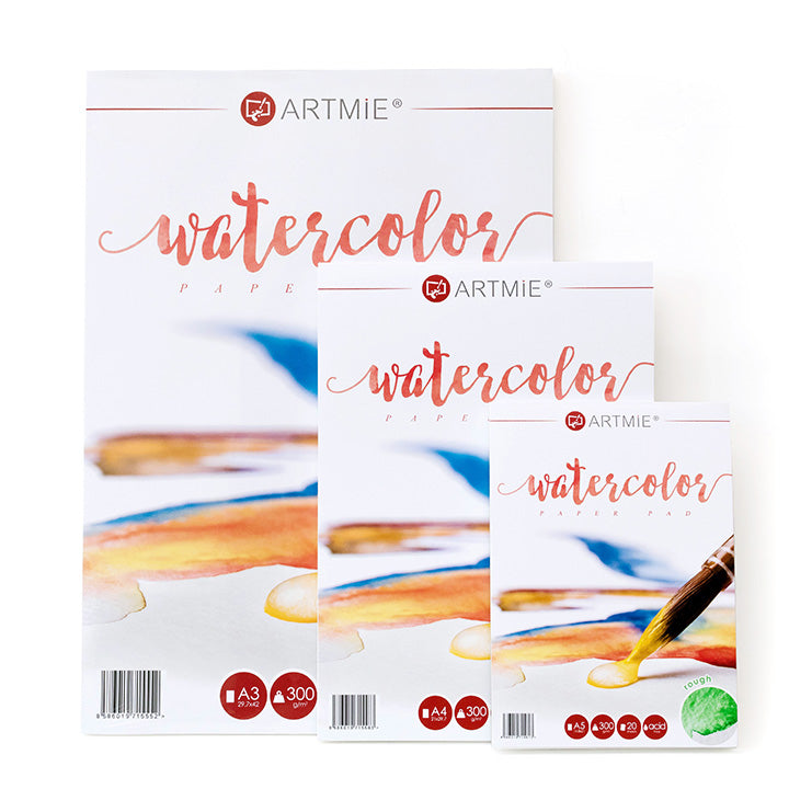 bloc haartie pentru acuarele artmie rough ro artamr