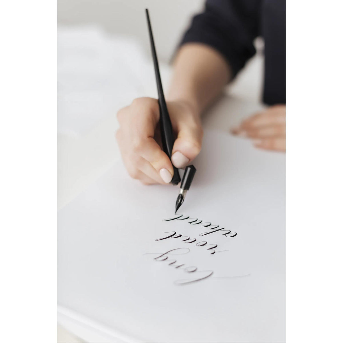Bloc pentru caligrafie CLAIREFONTAINE Ivory 130 g 25 file – 24 x 30 cm