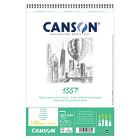 Bloc pentru schițe CANSON 1557 - 120 g, 50 file